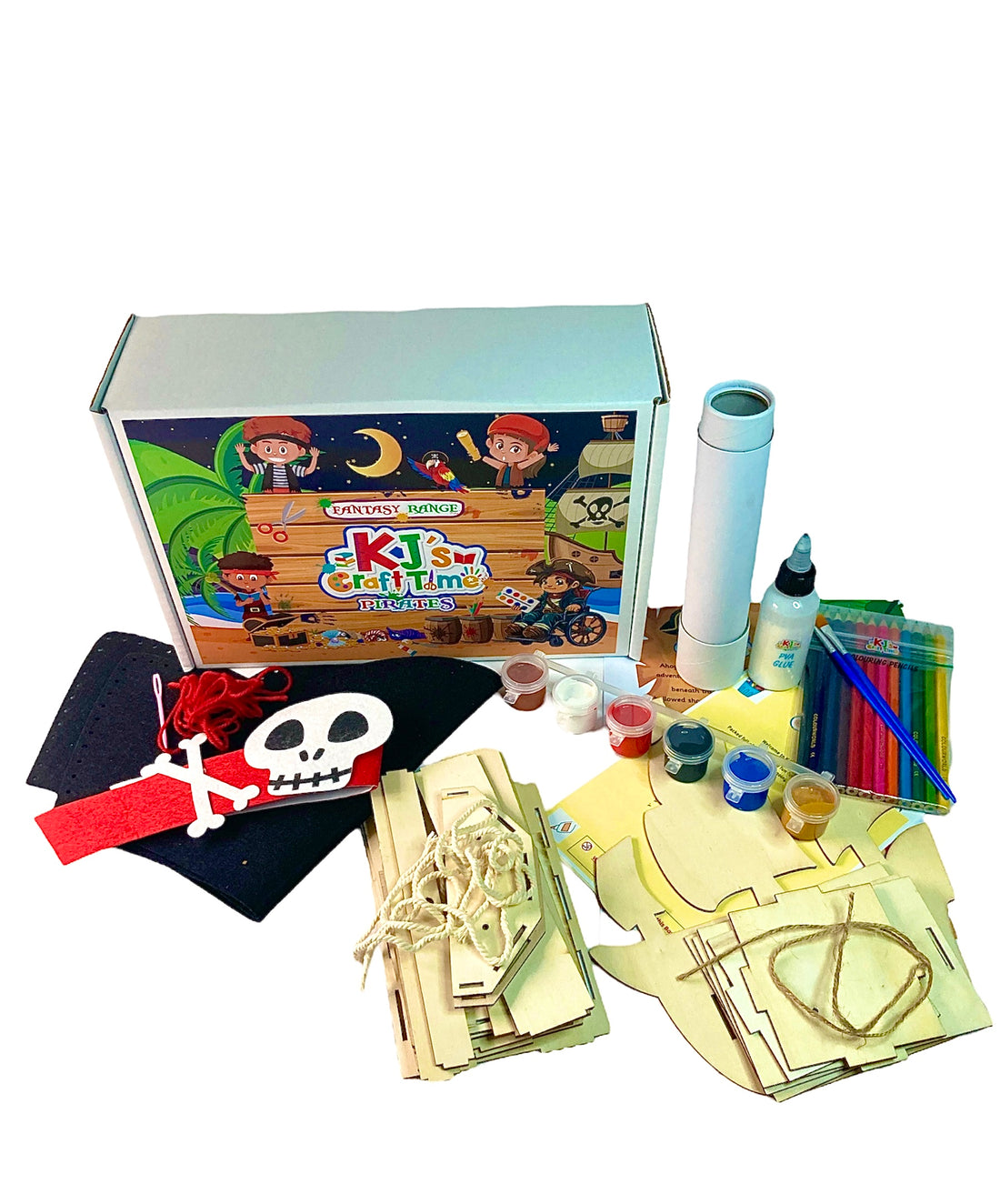 Pirate Craft Kit for Kids | Hands-On Creative Activities