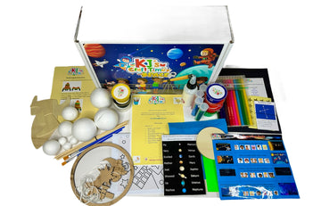 Space-Themed Educational Arts and Craft Activity Box