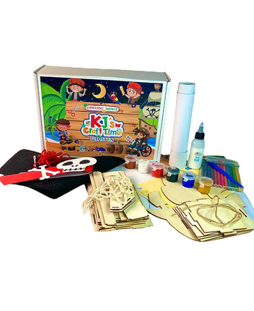 Pirate Themed Arts and Craft Activity Box