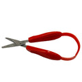 A compact, lightweight pair of mini Easi-Grip scissors with a continuous loop handle.