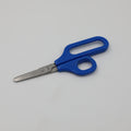 Right-handed Long Loop Scissors with blue handle, designed for children with special needs and poor motor control.
