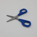 Right-handed blue Child Self-Opening Scissors, designed for children needing extra assistance.