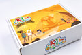 KJ’s Craft Time Ancient Egypt craft box for kids with sphinx and pyramid illustration for creative historical learning.