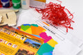 Africa map learning activity included in the Safari craft kit for kids supporting geography and curriculum linked learning.